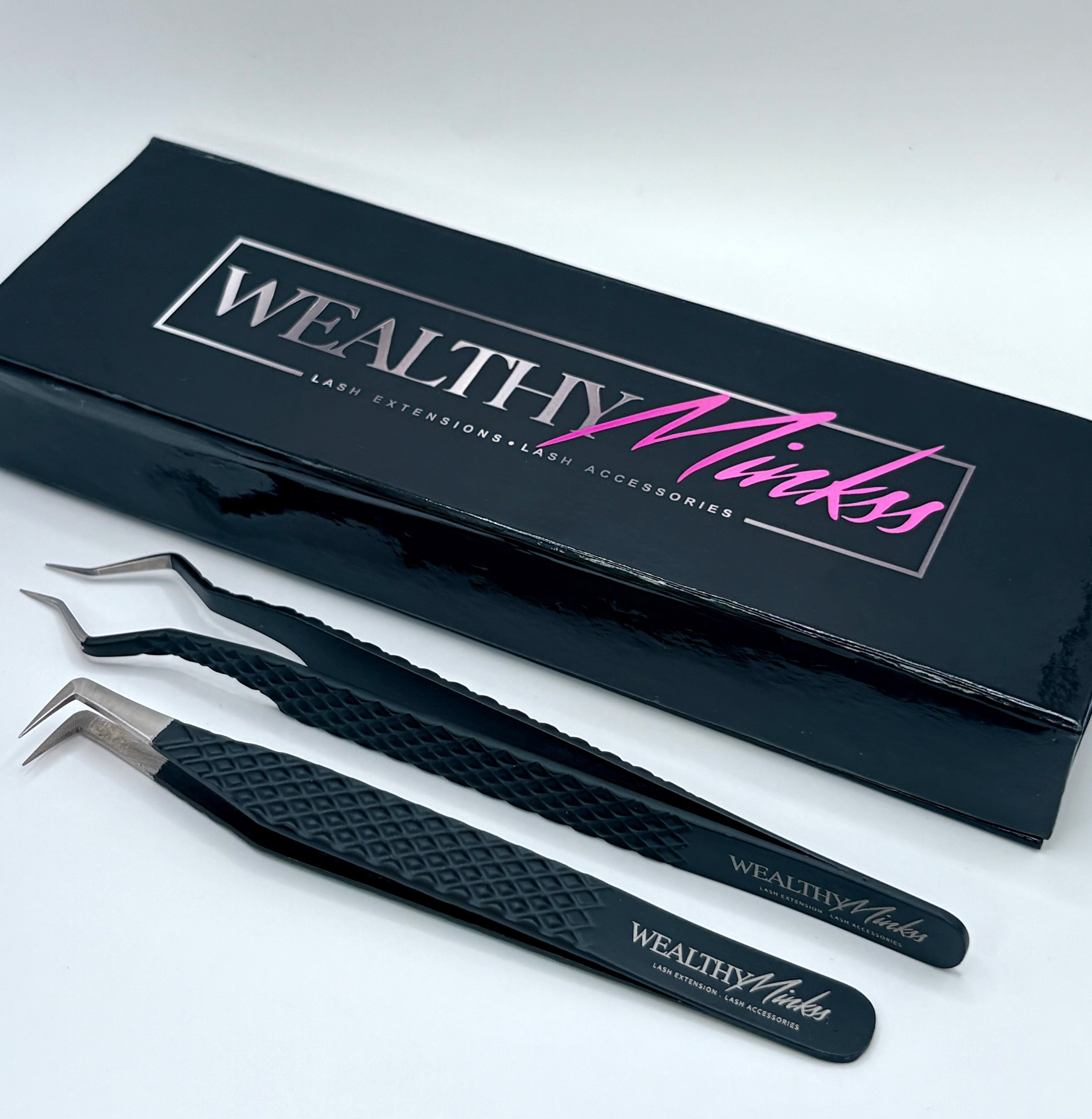 SIGNATURE FIBER TIP TWEEZERS DUO