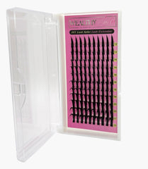 SPIKES CLUSTER LASH TRAYS J CURL| MIX (12-22MM)